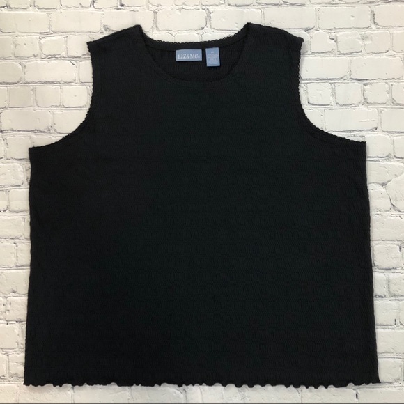 Liz & Me Tops - Liz & Me Plus Size Sleeveless Shell
